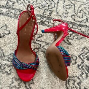 Zara heeled sandals size 7.5